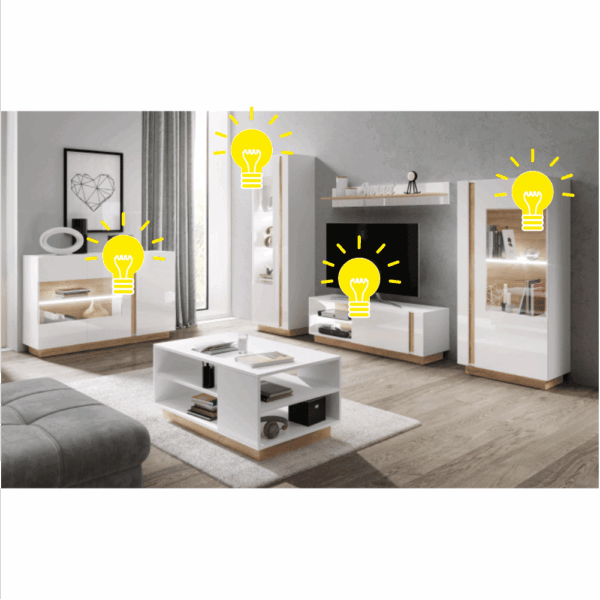 1-pontos LED világítás