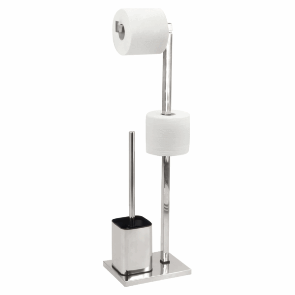 WC-papír tartó kefével