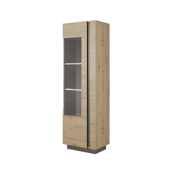 Magas vitrines szekrény 60